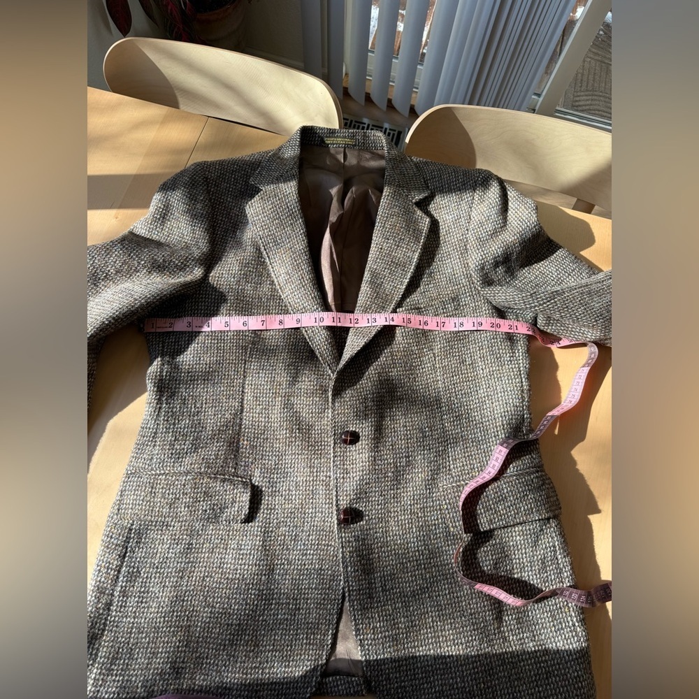 Vintage Harris Tweed Men's Blazer - Picture 8 of 9